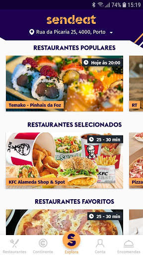 Run android online APK SendEAT - Food & Grocery Delivery from MyAndroid or emulate SendEAT - Food & Grocery Delivery using MyAndroid