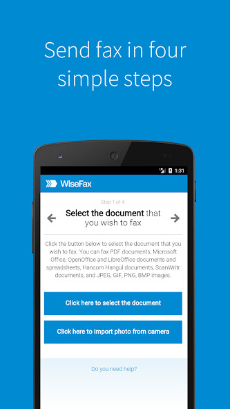 Emulate iPhone app Send fax with WiseFax using MyAndroid Emulate iPhone app Send fax with WiseFax using MyAndroid