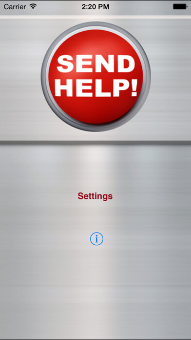 Emulate iPhone app SEND HELP - SOS Panic Button using MyAndroid Emulate iPhone app SEND HELP - SOS Panic Button using MyAndroid
