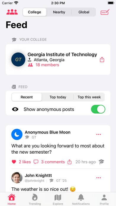 Emulate iPhone app sendit - college chat using MyAndroid Emulate iPhone app sendit - college chat using MyAndroid