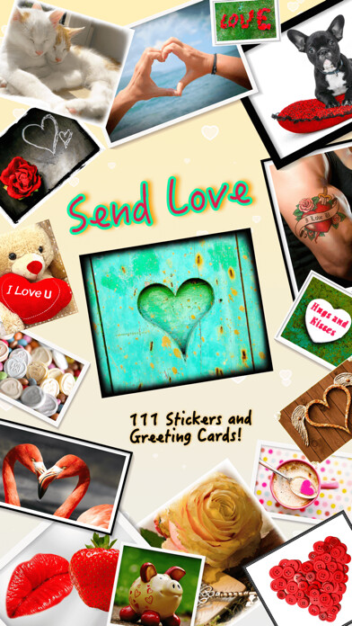 Emulate iPhone app Send Love • Greeting cards using MyAndroid