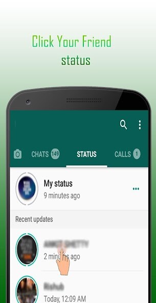 Run android online APK send me status from MyAndroid or emulate send me status using MyAndroid