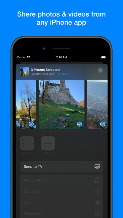 Emulate iPhone app Send to TV using MyAndroid Emulate iPhone app Send to TV using MyAndroid