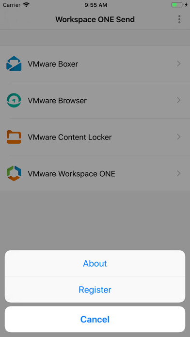 Emulate iPhone app Send - Workspace ONE using MyAndroid Emulate iPhone app Send - Workspace ONE using MyAndroid