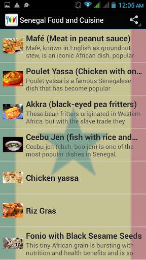 Run android online APK Senegal Food and Cuisine from MyAndroid or emulate Senegal Food and Cuisine using MyAndroid Run android online APK Senegal Food and Cuisine from MyAndroid or emulate Senegal Food and Cuisine using MyAndroid