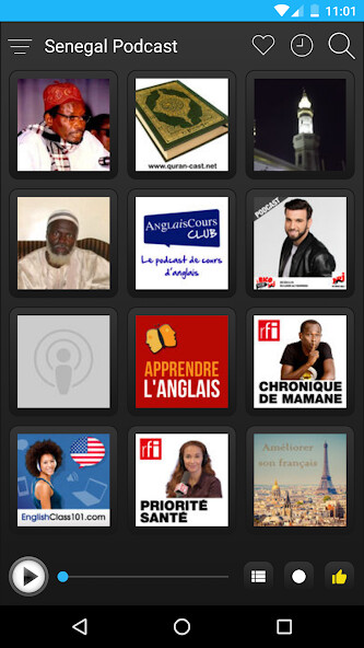 Run android online APK Senegal Podcast from MyAndroid or emulate Senegal Podcast using MyAndroid