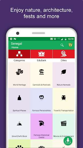 Run android online APK Senegal Travel & Explore, Offline Country Guide from MyAndroid or emulate Senegal Travel & Explore, Offline Country Guide using MyAndroid