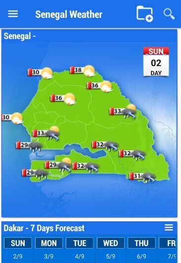 Run android online APK Senegal Weather from MyAndroid or emulate Senegal Weather using MyAndroid Run android online APK Senegal Weather from MyAndroid or emulate Senegal Weather using MyAndroid