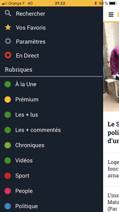 Emulate iPhone app SeneNews : Actualité Sénégal using MyAndroid Emulate iPhone app SeneNews : Actualité Sénégal using MyAndroid