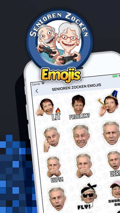 Emulate iPhone app Senioren Zocken Emojis App using MyAndroid Emulate iPhone app Senioren Zocken Emojis App using MyAndroid