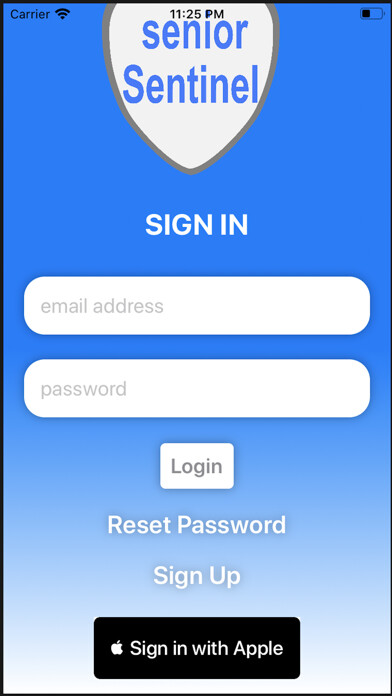 Emulate iPhone app Senior Sentinel using MyAndroid Emulate iPhone app Senior Sentinel using MyAndroid