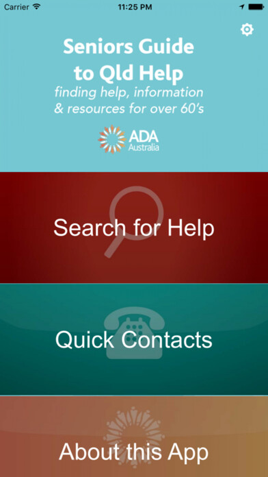 Emulate iPhone app Seniors Guide to Qld Help using MyAndroid Emulate iPhone app Seniors Guide to Qld Help using MyAndroid