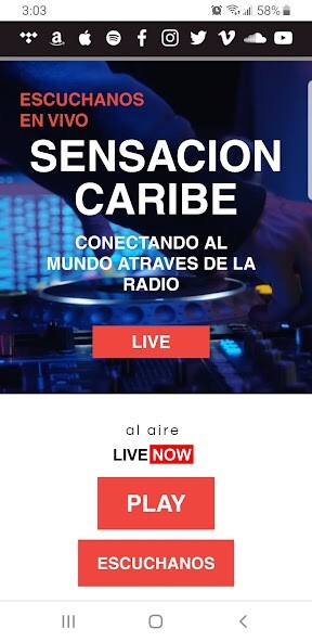 Run android online APK Sensación Caribe from MyAndroid or emulate Sensación Caribe using MyAndroid Run android online APK Sensación Caribe from MyAndroid or emulate Sensación Caribe using MyAndroid