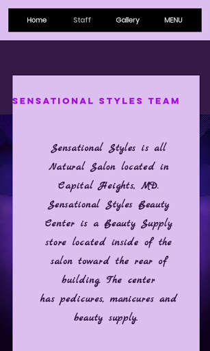 Run android online APK Sensational Styles Salon from MyAndroid or emulate Sensational Styles Salon using MyAndroid