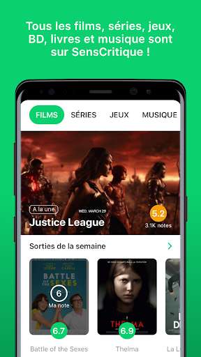 Run android online APK SensCritique from MyAndroid or emulate SensCritique using MyAndroid