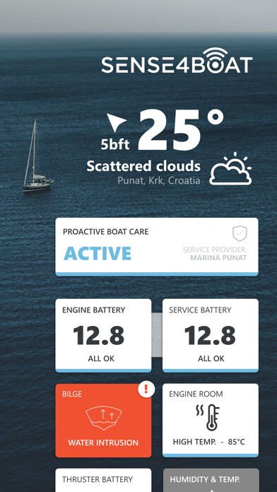 Emulate iPhone app Sense 4BOAT using MyAndroid
