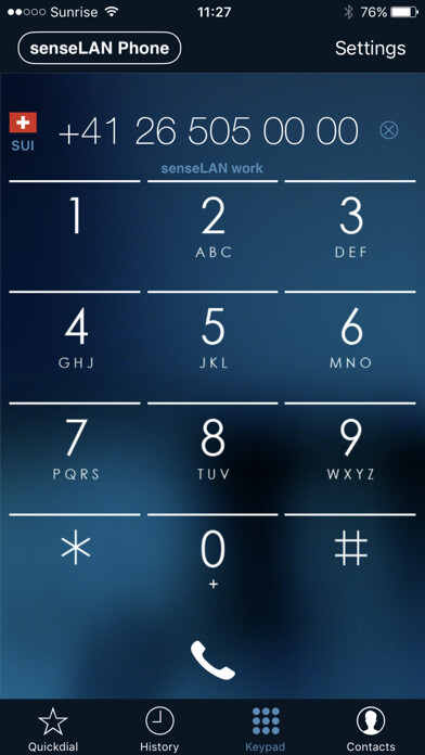 Emulate iPhone app senseLAN Phone using MyAndroid Emulate iPhone app senseLAN Phone using MyAndroid
