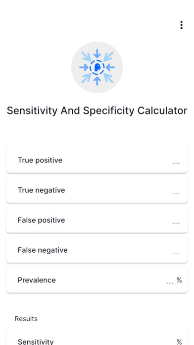 Emulate iPhone app Sensitivity Specificity using MyAndroid
