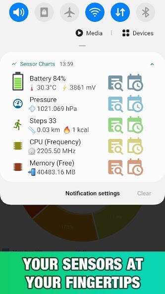 Emulate Android APK Sensor Charts Emulate Android APK Sensor Charts