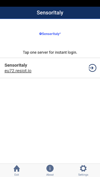 Emulate iPhone app SensorItaly using MyAndroid Emulate iPhone app SensorItaly using MyAndroid