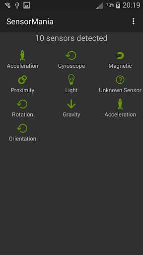 Run android online APK SensorMania from MyAndroid or emulate SensorMania using MyAndroid Run android online APK SensorMania from MyAndroid or emulate SensorMania using MyAndroid
