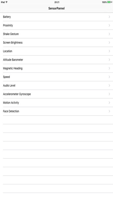 Emulate iPhone app SensorPannel using MyAndroid Emulate iPhone app SensorPannel using MyAndroid