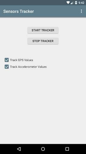 Emulate Android APK Sensors Tracker