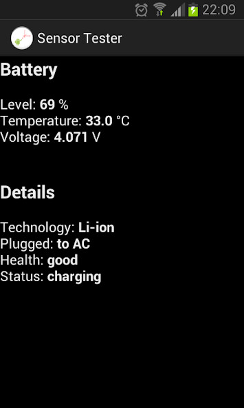 Emulate Android APK Sensor Tester Emulate Android APK Sensor Tester