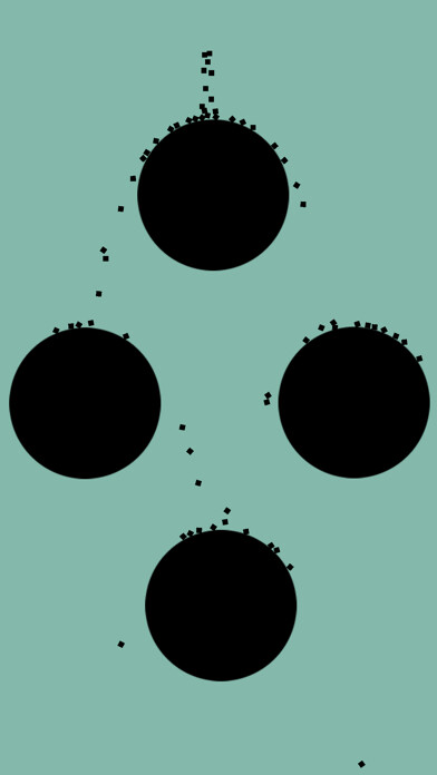 Emulate iPhone app Sensory Sand Physics using MyAndroid