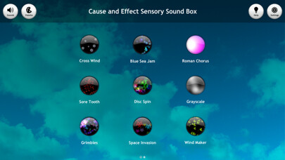Emulate iPhone app Sensory Sound Box using MyAndroid
