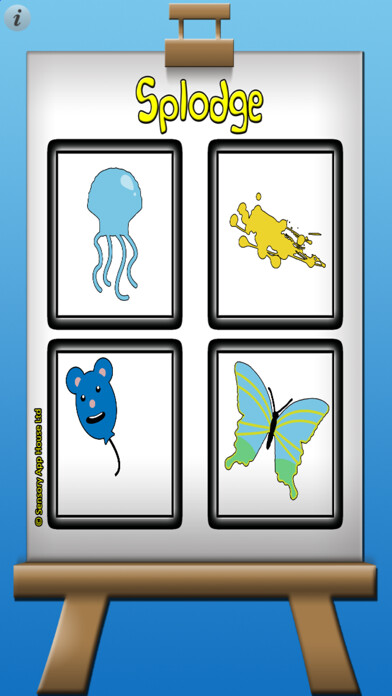 Emulate iPhone app Sensory Splodge 1 - Tap splat using MyAndroid Emulate iPhone app Sensory Splodge 1 - Tap splat using MyAndroid