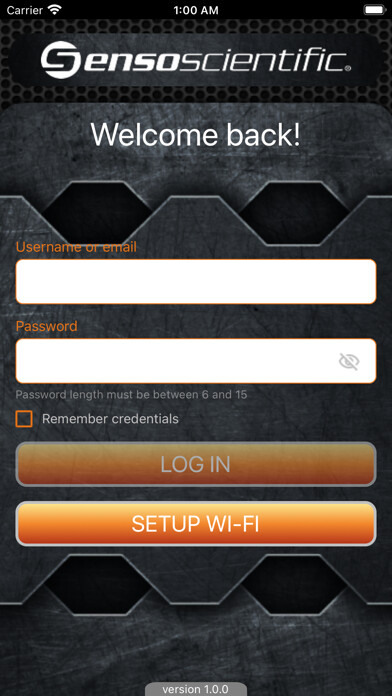 Emulate iPhone app Sensoscientific using MyAndroid Emulate iPhone app Sensoscientific using MyAndroid