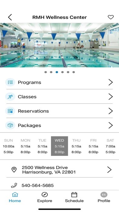 Emulate iPhone app Sentara RMH Wellness Center using MyAndroid Emulate iPhone app Sentara RMH Wellness Center using MyAndroid
