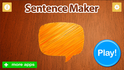 Emulate iPhone app Sentence Maker: Educational Learning Game for Kids using MyAndroid