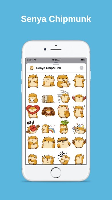 Emulate iPhone app Senya Chipmunk using MyAndroid Emulate iPhone app Senya Chipmunk using MyAndroid