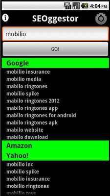 Emulate Android APK SEOggestor