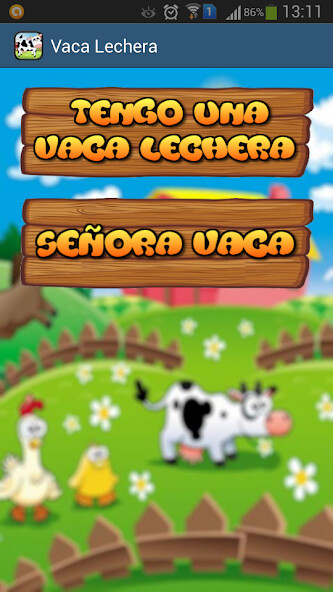 Run android online APK Señora Vaca Lechera Canciones from MyAndroid or emulate Señora Vaca Lechera Canciones using MyAndroid