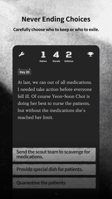 Emulate iPhone app SEOUL 2033 : Shelter using MyAndroid