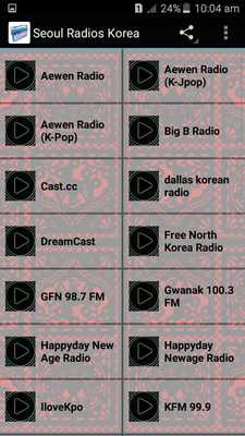 Emulate Android APK Seoul Radios Korea Emulate Android APK Seoul Radios Korea