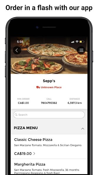 Run android online APK Sepps Pizza from MyAndroid or emulate Sepps Pizza using MyAndroid