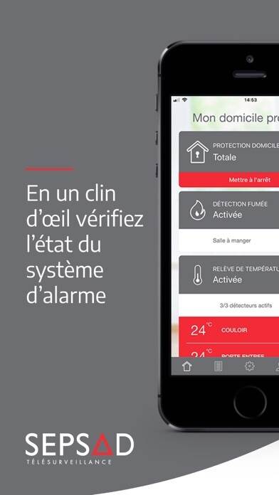 Emulate iPhone app SEPSAD Tlsurveillance using MyAndroid