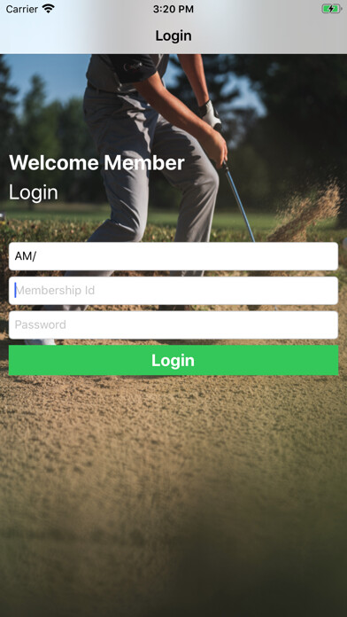 Emulate iPhone app Septa Golf Course Booking using MyAndroid Emulate iPhone app Septa Golf Course Booking using MyAndroid
