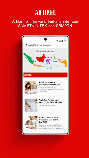 Run android online APK Seputar PTN & Propinsi Indonesia - PRO from MyAndroid or emulate Seputar PTN & Propinsi Indonesia - PRO using MyAndroid