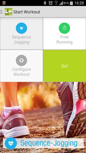 Run android online APK Sequence Jogging from MyAndroid or emulate Sequence Jogging using MyAndroid
