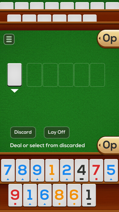 Emulate iPhone app Sequence - Rummy using MyAndroid