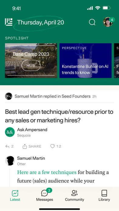 Emulate iPhone app Sequoia Ampersand using MyAndroid