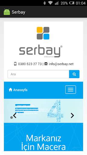 Run android online APK Serbay Interactive from MyAndroid or emulate Serbay Interactive using MyAndroid