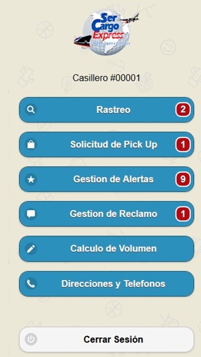 Emulate iPhone app SerCargo Express using MyAndroid