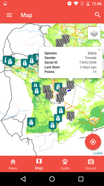 Emulate iPhone app Serengeti Tracker using MyAndroid Emulate iPhone app Serengeti Tracker using MyAndroid