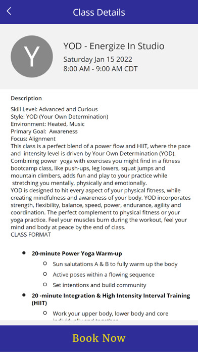 Emulate iPhone app Serenity Power Yoga using MyAndroid Emulate iPhone app Serenity Power Yoga using MyAndroid